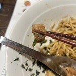 麺匠大悟 - ちょっと小ぶりな角切りチャーシュー