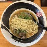 鶏炭焼らーめん専門店 田村家 - ストレート細麺