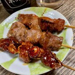 青角 - おまかせ５本から レバー カシラ ねぎま