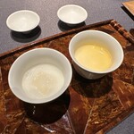 茶禅華 - 冷たい杏仁豆腐