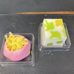 菓匠 菊家 - 購入した上生菓子