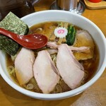 Tora Shokudou - 焼豚ワンタンメン（醤油）