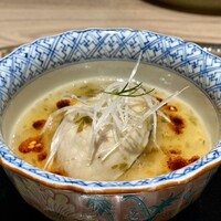 中国菜 ARATA - 真牡蠣のサンラー茶碗蒸し