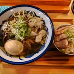 肉そば てノ字 - あいもりとまかない飯