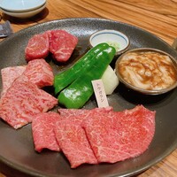 松庵 韓菜房 栄大津通店 - 厳選四種盛り御膳お肉1.5倍　3,410円