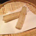 ワインと天婦羅 あら木 大名 - ごぼう