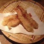 ワインと天婦羅 あら木 - えび