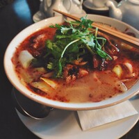 膳處漢ぽっちり - 北京ダックの麺…(名前が思い出せない)