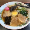 食事の店 ふじの - 正油ラーメンとカツカレーセット