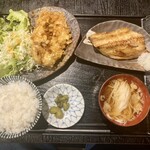 Kitakaigan - しまほっけ&油淋鶏定食