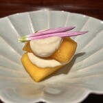 薪鳥新神戸 - 柿の白和え