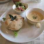 C'est joli - コーン沢山温かスープおいし♪