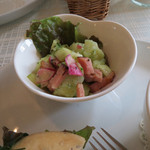 C'est joli - ジャガ芋と加工肉とラディッシュと胡瓜