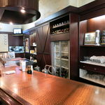 レストラン 西洋軒 - 銅板の立派なカウンター