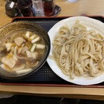 手打うどん ひら田 - 肉汁うどん中盛豚肉増量