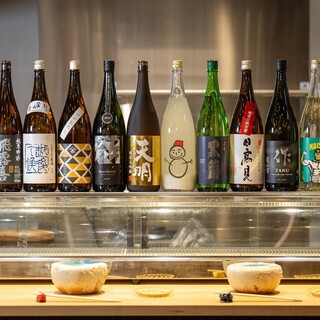 We have an extensive drink menu, including sake that changes depending on the season.