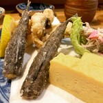 Kuroson - メヒカリ、ウツボの天ぷら