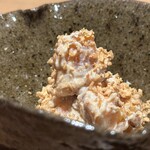 日本料理FUJI - 藤枝産焙煎胡麻と柿の白和え