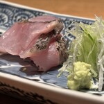 日本料理FUJI - 黒ムツと縞鯵の造り