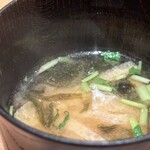 日本料理FUJI - 味噌汁
