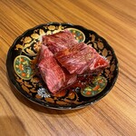 焼肉 神宮 - 厚切りステーキ