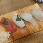 武蔵 - マグロ　イカ　鯛