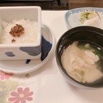 梅の花 - ★7★7.5湯葉吸物☆7香の物季節の飯物