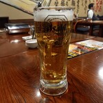 Nagoya Meibutsu Miso Tonchanya Kounomiya Horumon - 生ビール