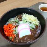 閖上マリンキッチン - カレーそば490円　うどんも選べます♬