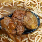 閖上マリンキッチン - このお値段で牛肉入り(ﾟдﾟ)!