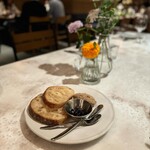 RACINES - 鶏白レバームース ブルーベリージャム 950円