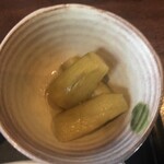 魚菜食房 すしぜん - 茄子の揚げ浸し