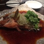 長崎アコウ姿蒸し広東風