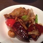 新中国料理 HARAKAWA - 北海道仙鳳趾カキ・カシューナッツ四川辛味炒め