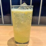 Frozen juice lime highball