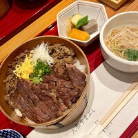 すき焼きと牛まぶし ももしき - 