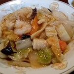 掛川飯店 - 中華飯辛味増し