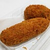 手作りコロッケ 丸福 - ネギコロ(しょう油タレ入り)150円 カレーコロッケ90円