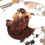 Le Sarment D’or - グルーズ（雷鳥）。サルミソース