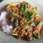 カリー河 - ほうれん草しめじキーマカリー