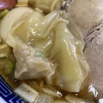 中華そば 亀喜屋 - わんたんアップ