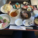 堀川レストランとむら - 堀川膳(海鮮盛り沢山！)