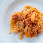 リストランテ・サリーレ - フィットチーネ　オマール海老とボルチーニのソース