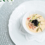 リストランテ・サリーレ - 旬野菜のブッティーノとキャビア