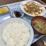 八宝飯店 - 麻婆豆腐定食