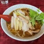 紅菜館  - ネギラーメン