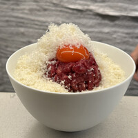 西院焼肉KINOE - 雪チーズユッケ丼