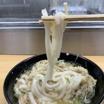 博多ホームうどん - ごぼう天うどん(かしわ入り) うどん