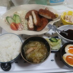 定食 父ちゃん家 - チキンカツ定食 2023.12月
