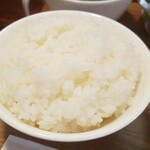 キッチン ブルー グローブ - ご飯大盛りのアップ